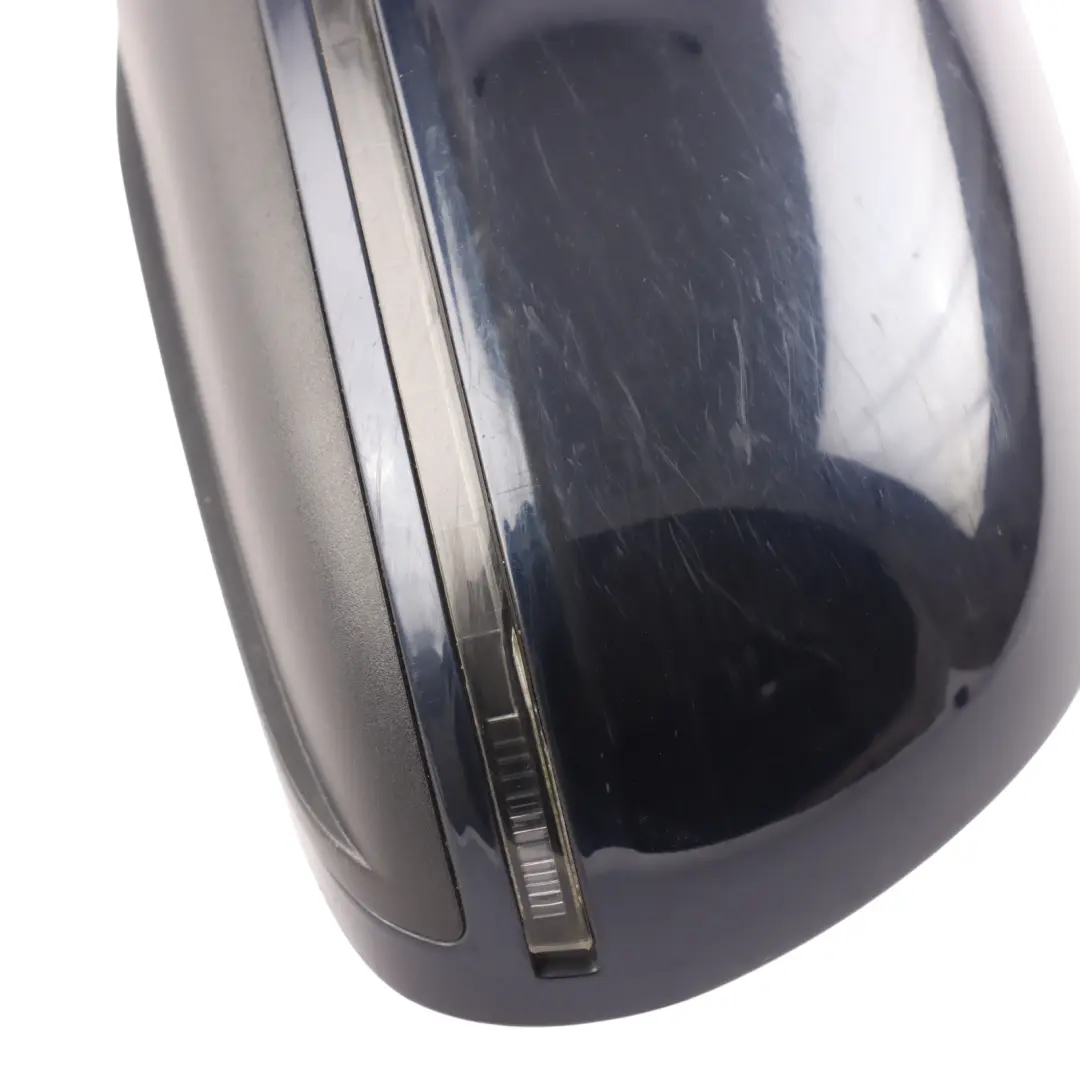 Front Door Wing Mirror Left N/S Ocean Blue Pearl Effect - Z5A to Audi A5 8T with Part number 8T2857409D Audi A5 8T Front Door Wing Mirror Left N/S Ocean Blue Pearl Effect - Z5A - SKU RHD-8T2857409D-OBL - Part number 8T2857409D