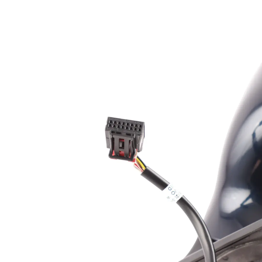 Audi A5 S5 8T Door Wing Mirror Front Right O/S Ocean Blue Pearl Effect - Z5A - SKU RHD-8T2857410D-OBL - Part number 8T2857410D