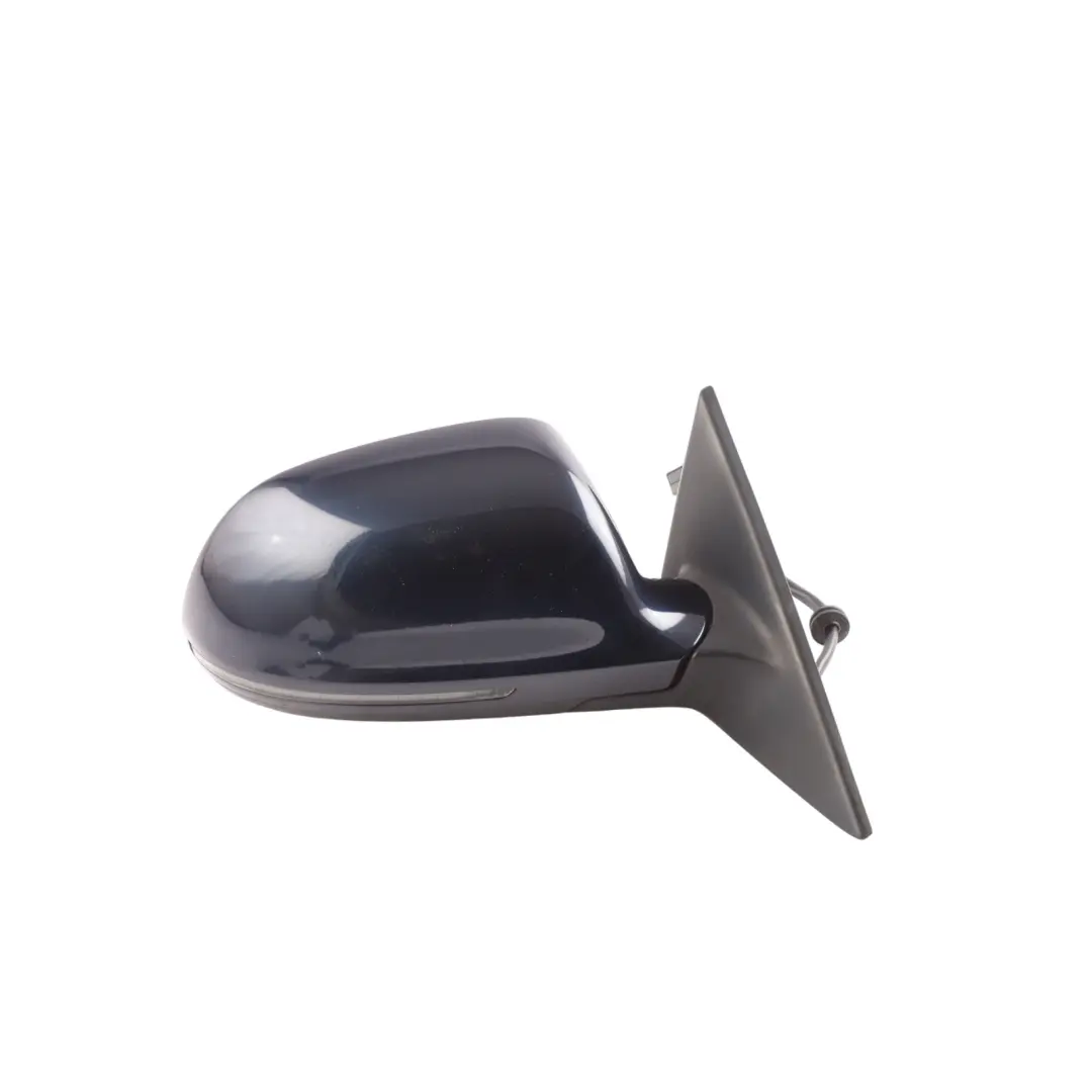 Door Wing Mirror Front Right O/S Ocean Blue Pearl Effect - Z5A to Audi A5 S5 8T with Part number 8T2857410D Audi A5 S5 8T Door Wing Mirror Front Right O/S Ocean Blue Pearl Effect - Z5A - SKU RHD-8T2857410D-OBL - Part number 8T2857410D