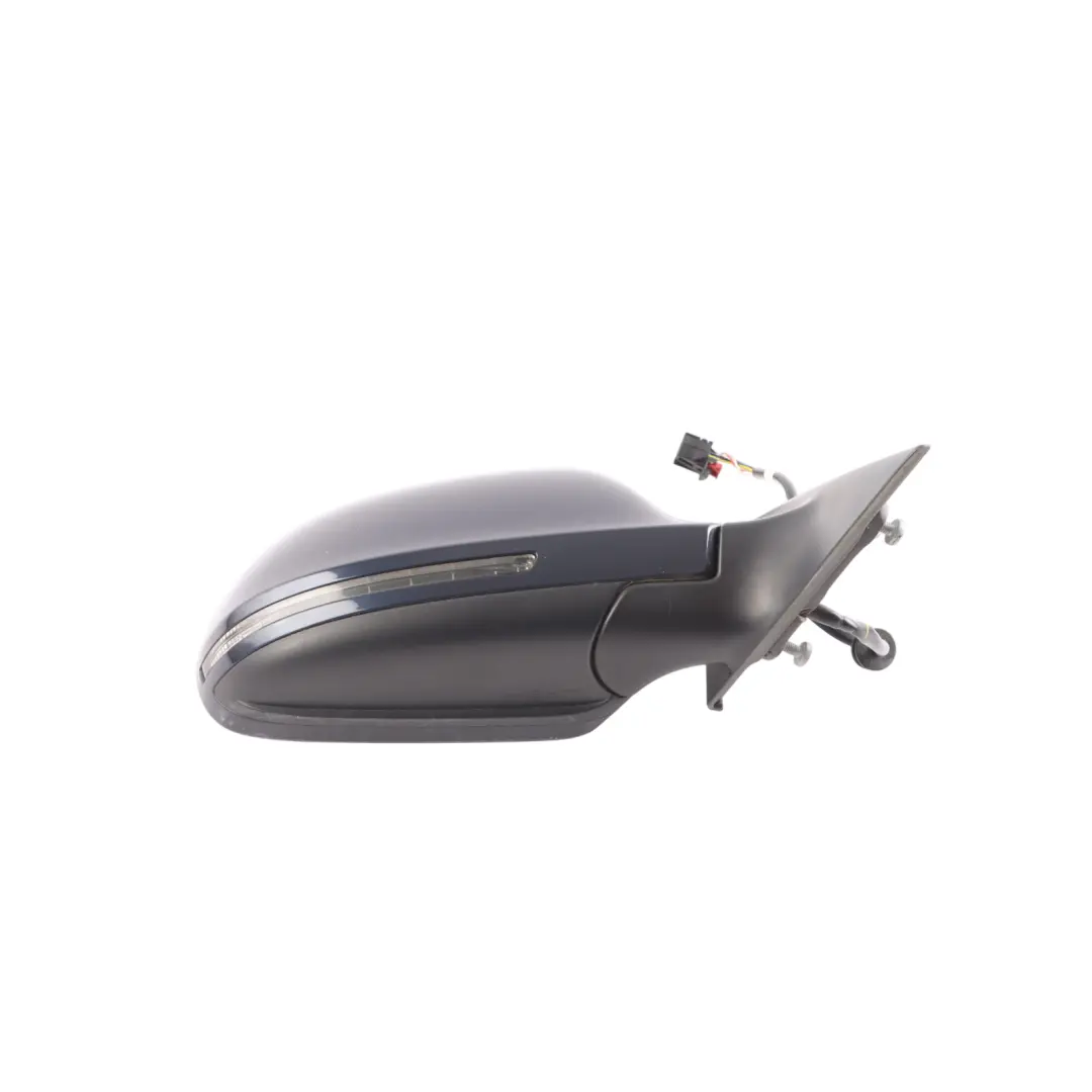 Door Wing Mirror Front Right O/S Ocean Blue Pearl Effect - Z5A to Audi A5 S5 8T with Part number 8T2857410D Audi A5 S5 8T Door Wing Mirror Front Right O/S Ocean Blue Pearl Effect - Z5A - SKU RHD-8T2857410D-OBL - Part number 8T2857410D