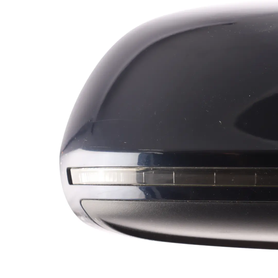 Door Wing Mirror Front Right O/S Ocean Blue Pearl Effect - Z5A to Audi A5 S5 8T with Part number 8T2857410D Audi A5 S5 8T Door Wing Mirror Front Right O/S Ocean Blue Pearl Effect - Z5A - SKU RHD-8T2857410D-OBL - Part number 8T2857410D