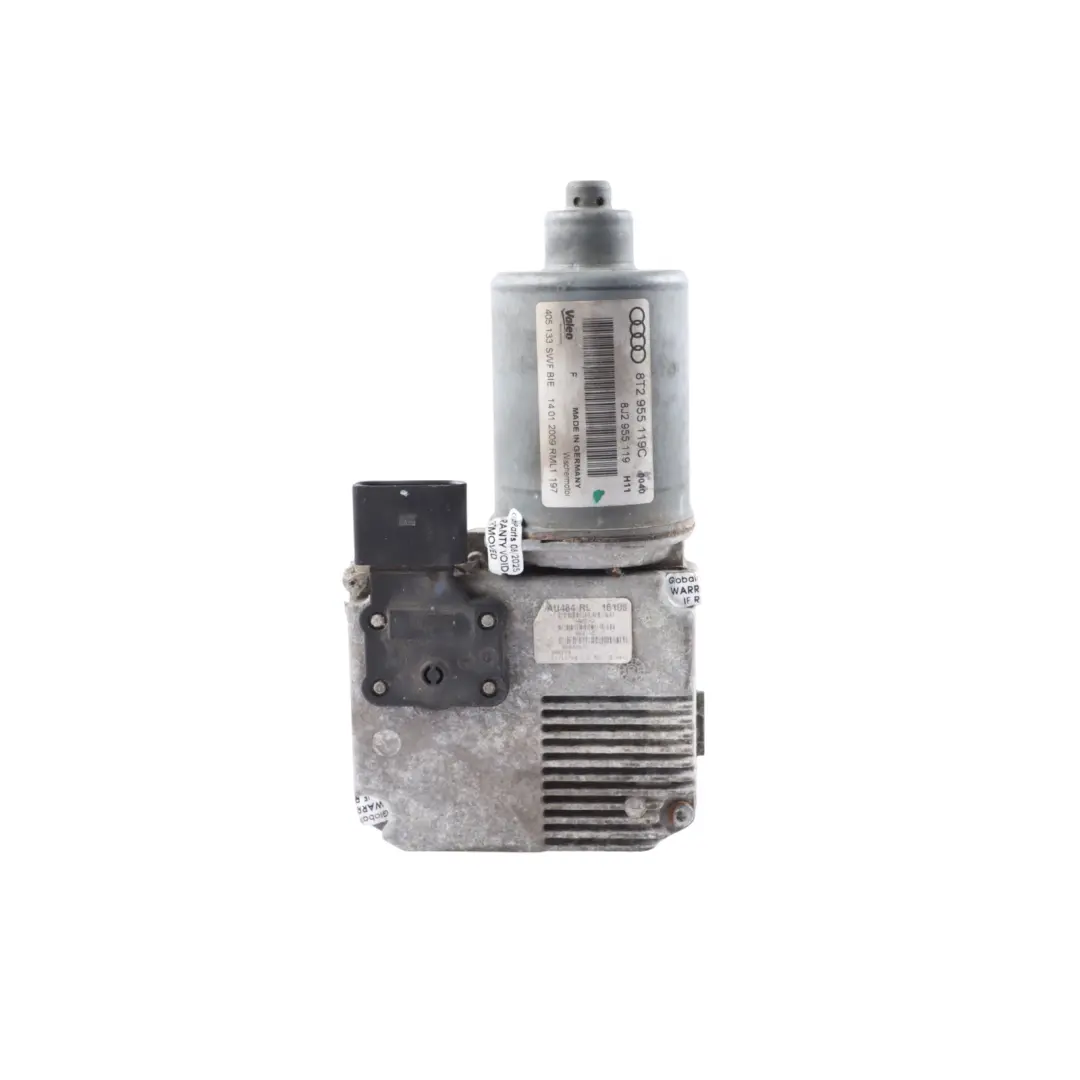 Audi A5 8T Front Windshield Windscreen Wiper Mechanism Motor - SKU RHD-8T2955119C - Part number 8T2955119C