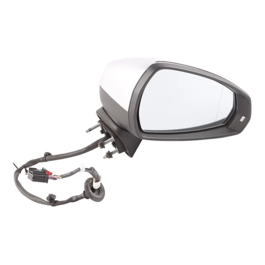 Door Wing Mirror Electric Power Right O/S Aluminium to Audi A3 S3 RS3 8V with Part number 8V2857410G Audi A3 S3 RS3 8V Door Wing Mirror Electric Power Right O/S Aluminium - SKU RHD-8V2857410G-ALU1 - Part number 8V2857410G