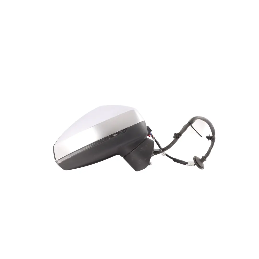 Door Wing Mirror Electric Power Right O/S Aluminium to Audi A3 S3 RS3 8V with Part number 8V2857410G Audi A3 S3 RS3 8V Door Wing Mirror Electric Power Right O/S Aluminium - SKU RHD-8V2857410G-ALU1 - Part number 8V2857410G
