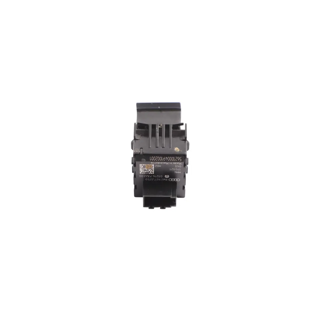 Audi A4 B9 A5 F5 Handbrake Switch Button Centre Console Black - SKU RHD-8W2927225D - Part number 8W2927225D