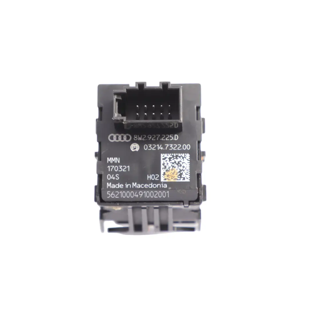 Handbrake Switch Button Centre Console Black to Audi A4 B9 A5 F5 with Part number 8W2927225D Audi A4 B9 A5 F5 Handbrake Switch Button Centre Console Black - SKU RHD-8W2927225D - Part number 8W2927225D