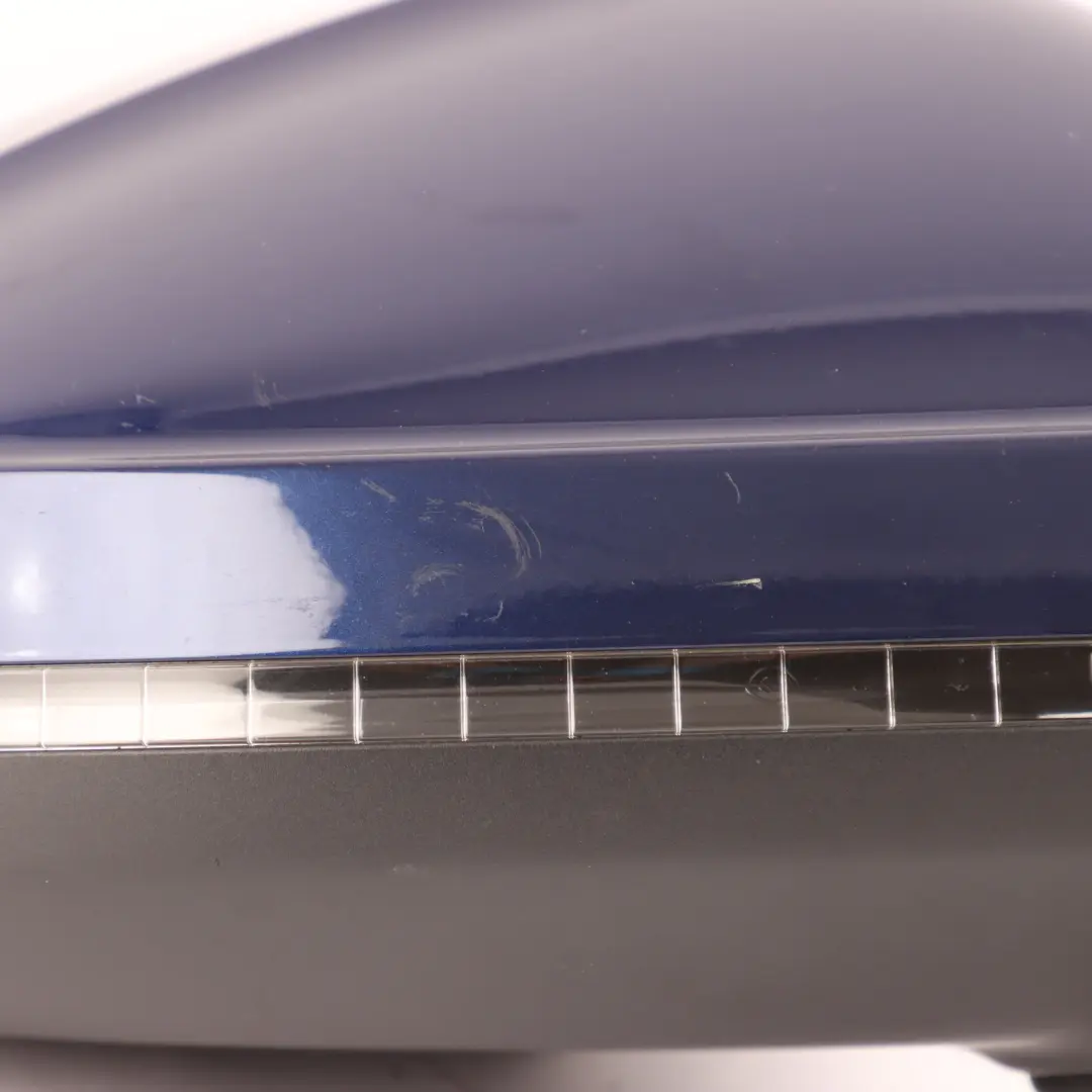 Audi A5 F5 Electric Mirror Wing Door Right O/S Navarra Blue - X5H - SKU RHD-8W6857410BS-NAB - Part number 8W6857410BS