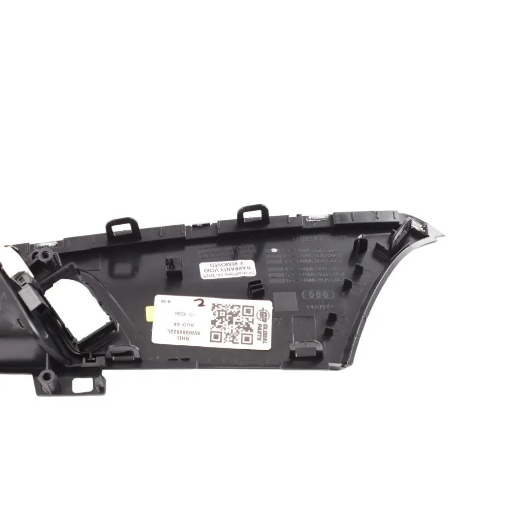 Door Panel Interior Handle Trim Pull Grab Front Right O/S to Audi A5 F5 with Part number 8W6959522L Audi A5 F5 Door Panel Interior Handle Trim Pull Grab Front Right O/S - SKU RHD-8W6959522L - Part number 8W6959522L