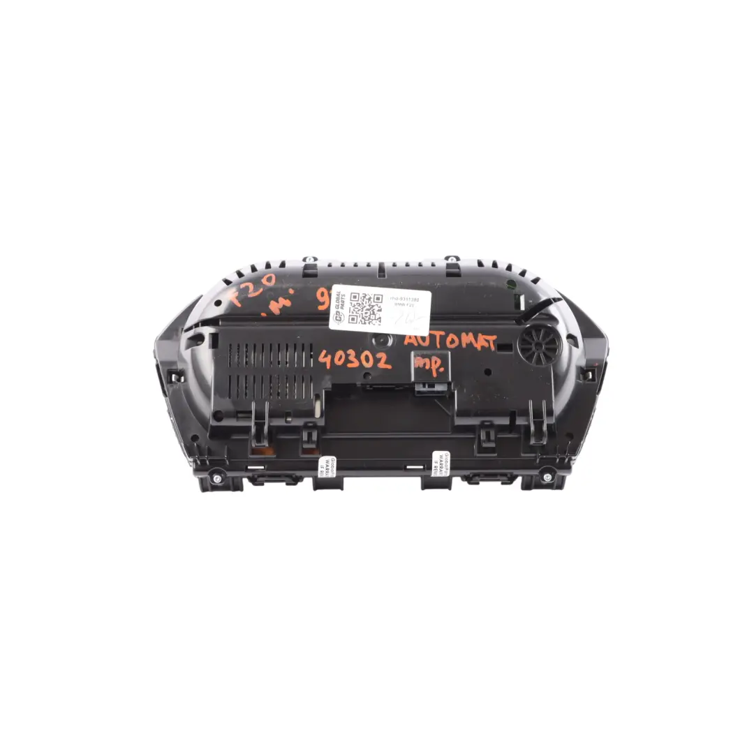 BMW F20 F21 F22 Instrument Cluster Speedo Clocks MPH Diesel Manual - SKU RHD-9398460 - Part number 9398460