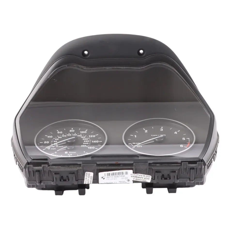 BMW F20 F21 F22 F23 Instrument Cluster Speedo Clocks MPH Manual - SKU RHD-9287456 - Part number 9287456