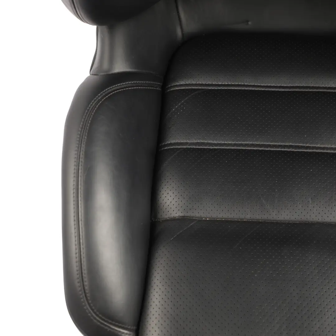 Porsche Cayenne 92A Front Seat Memory Heated Smooth Leather Black Left N/S - SKU RHD-95852186001-1 - Part number 95852186001