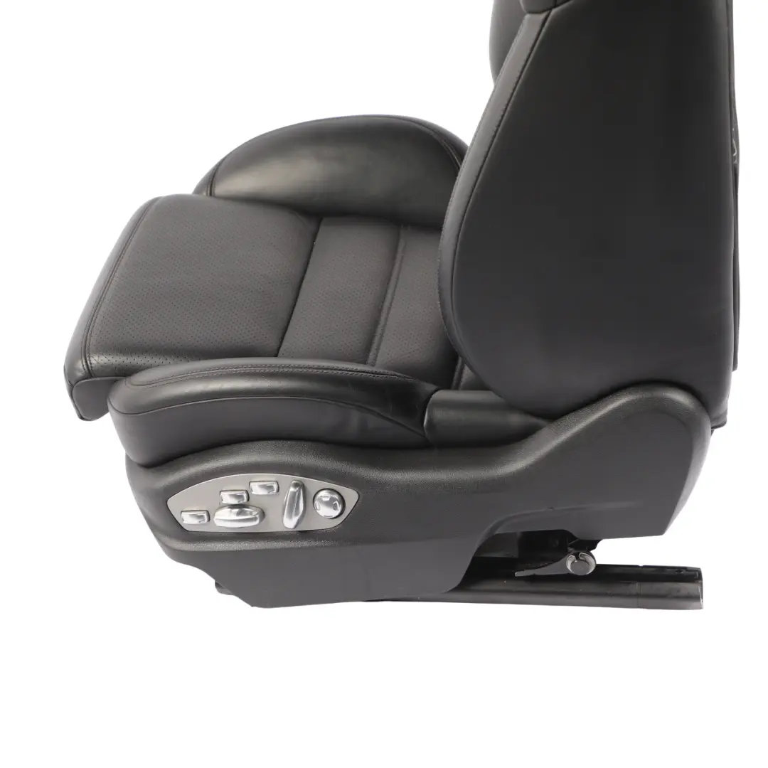 Porsche Cayenne 92A Front Seat Memory Heated Smooth Leather Black Left N/S - SKU RHD-95852186001-1 - Part number 95852186001