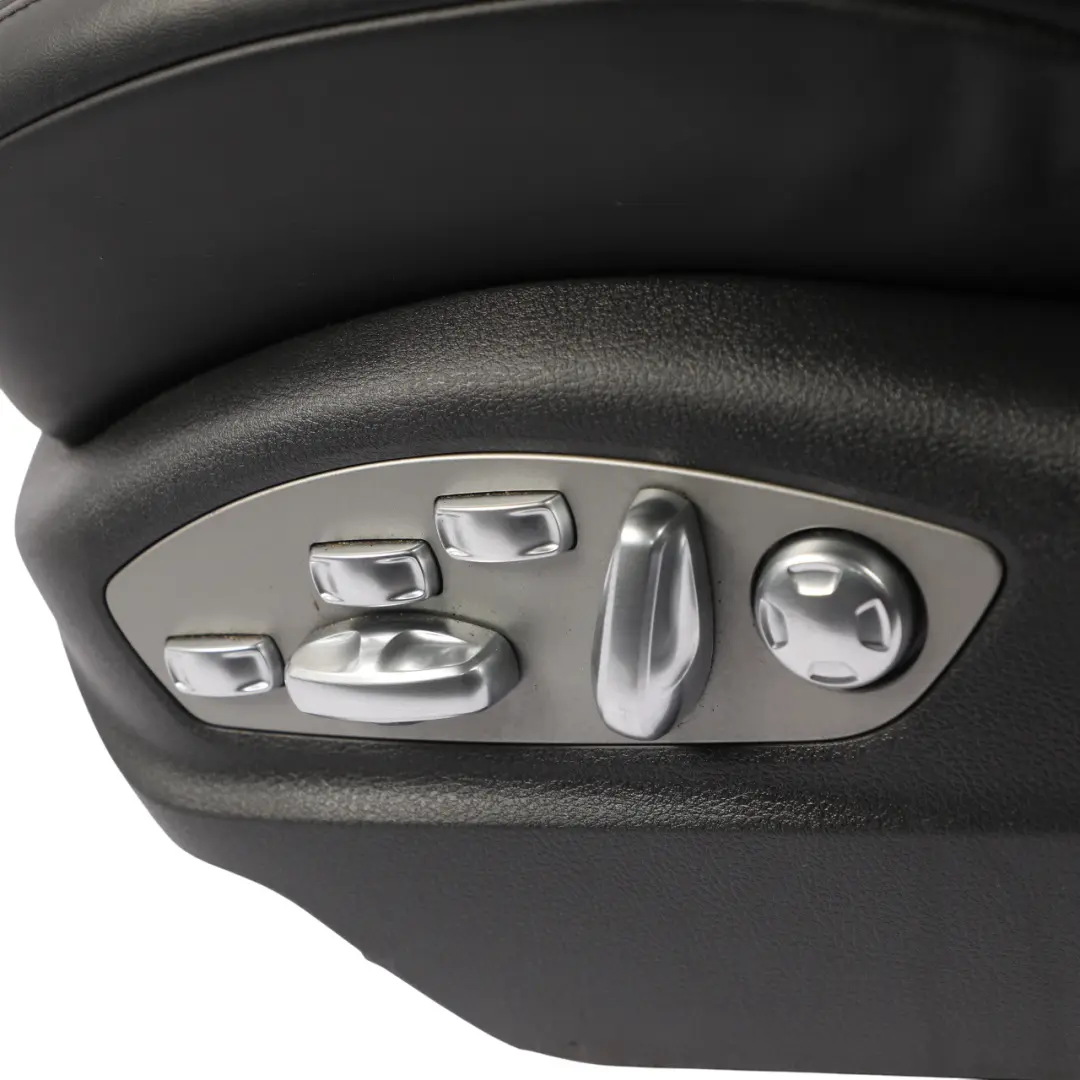 Porsche Cayenne 92A Front Seat Memory Heated Smooth Leather Black Left N/S - SKU RHD-95852186001-1 - Part number 95852186001