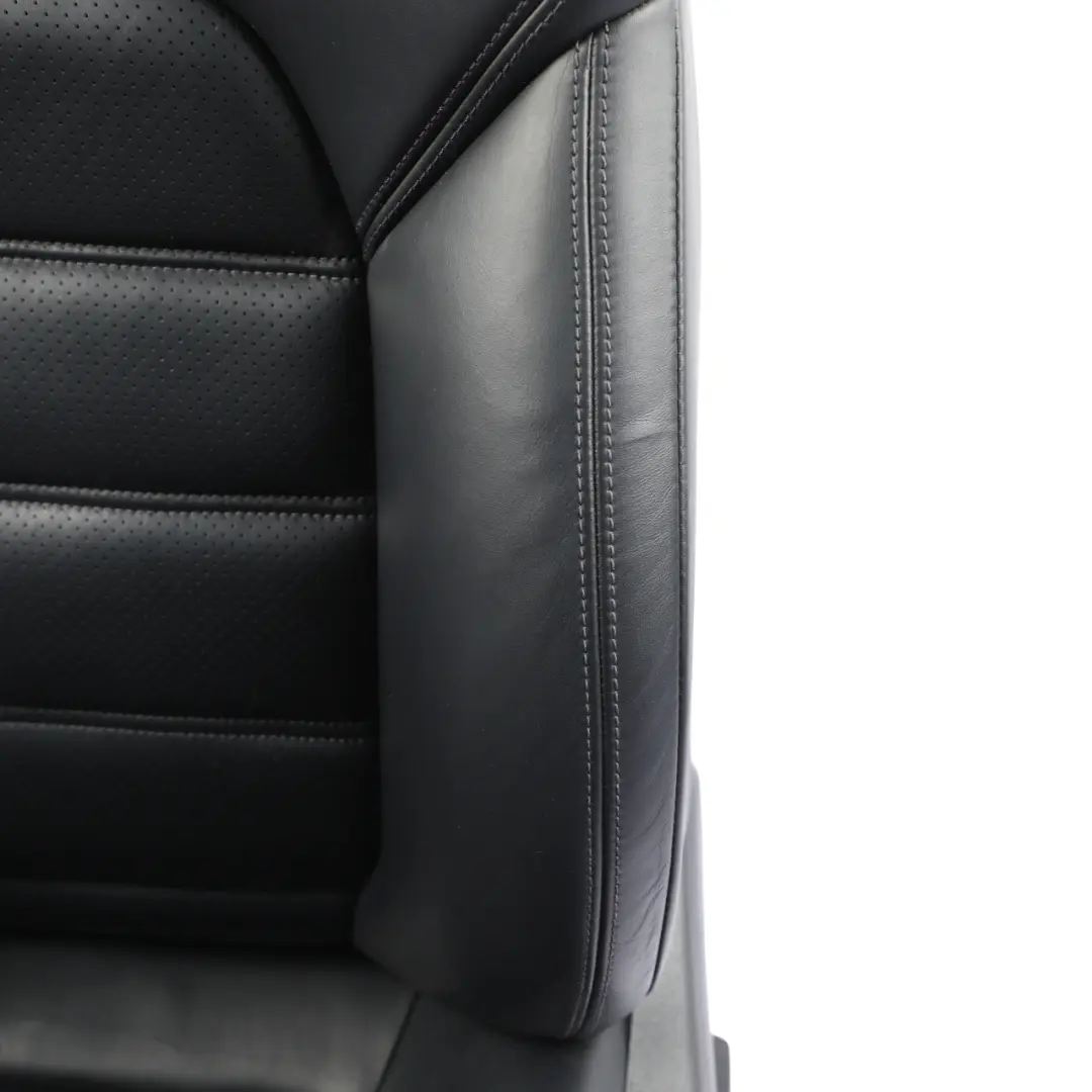 Porsche Cayenne 92A Front Seat Memory Heated Smooth Leather Black Left N/S - SKU RHD-95852186001-1 - Part number 95852186001