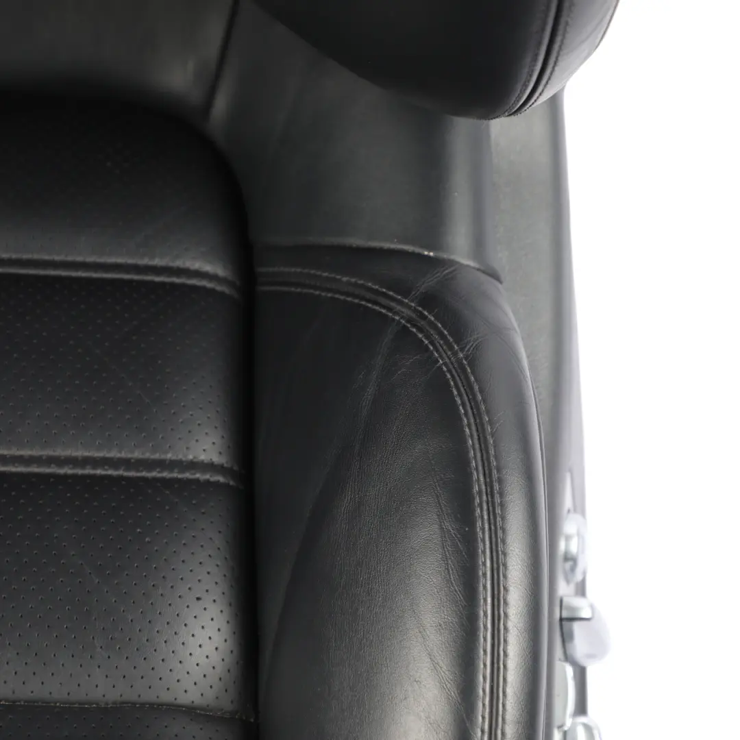 Porsche Cayenne 92A Front Seat Memory Heated Smooth Leather Black Left N/S - SKU RHD-95852186001-1 - Part number 95852186001