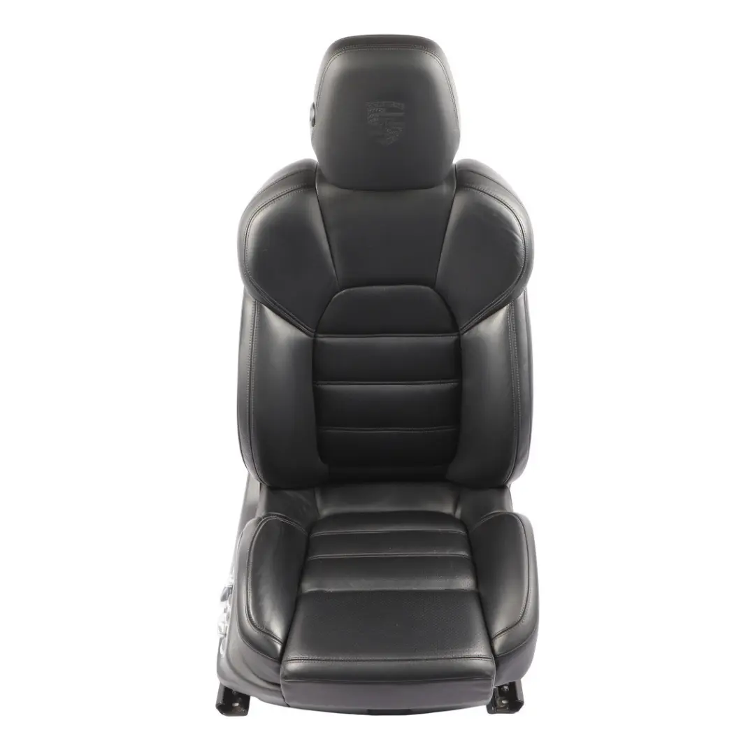 Porsche Cayenne 92A Front Seat Memory Heated Smooth Leather Black Right O/S - SKU RHD-95852186100-1 - Part number 95852186100