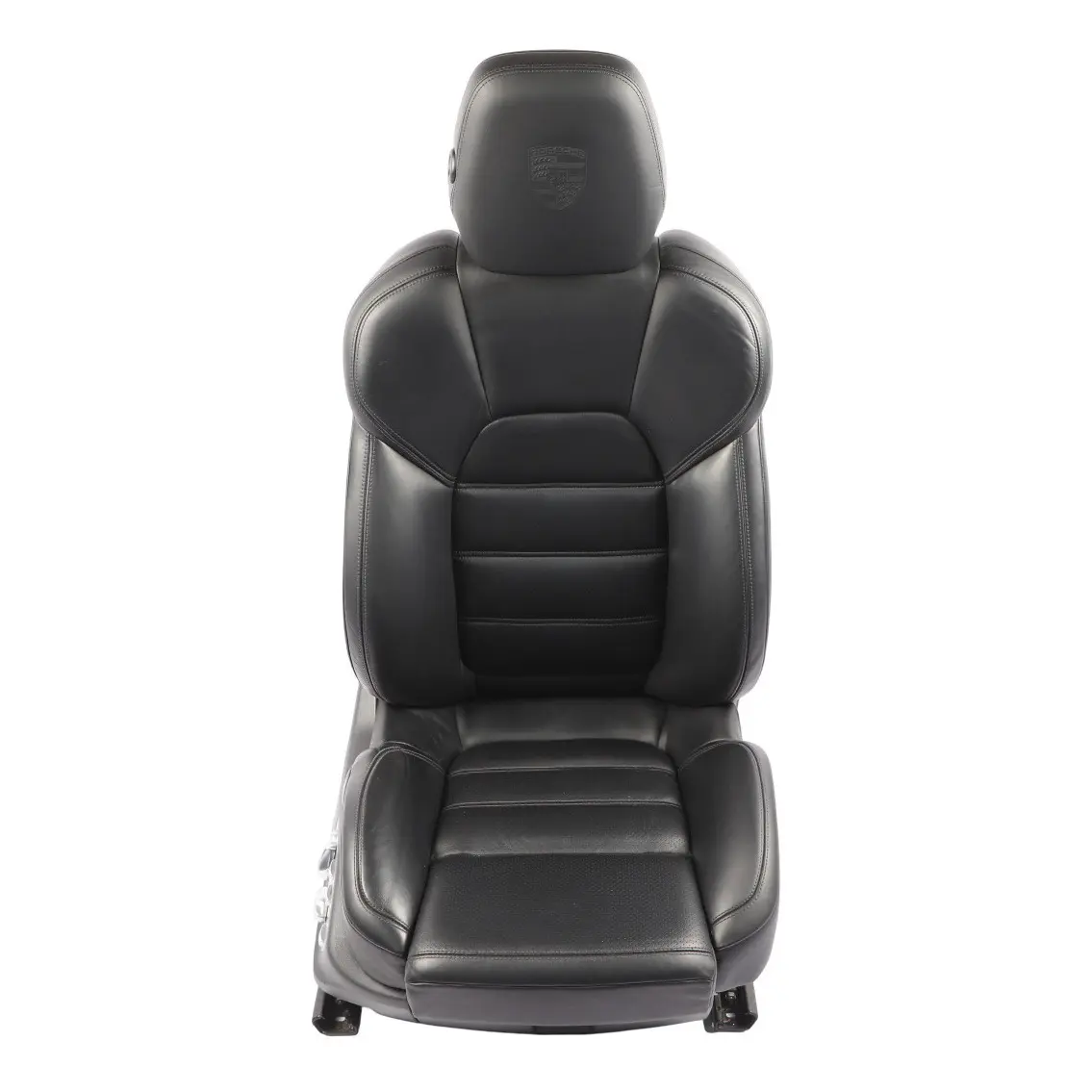 Porsche Cayenne 92A Front Seat Memory Heated Smooth Leather Black Right O/S