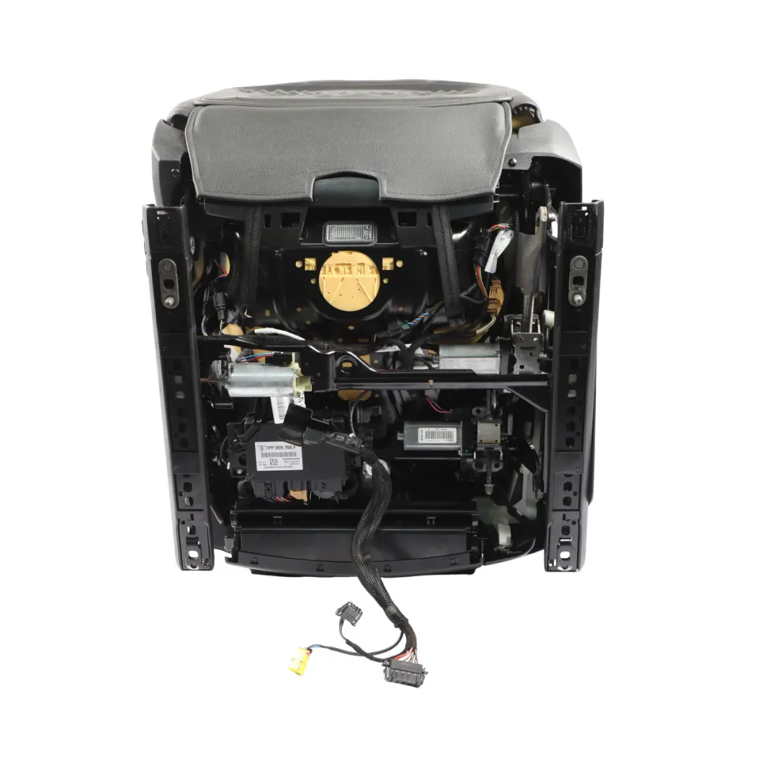 Front Seat Memory Heated Smooth Leather Black Right O/S to Porsche Cayenne 92A with Part number 95852186100 Porsche Cayenne 92A Front Seat Memory Heated Smooth Leather Black Right O/S - SKU RHD-95852186100-1 - Part number 95852186100