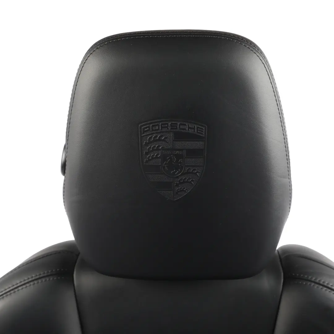 Porsche Cayenne 92A Front Seat Memory Heated Smooth Leather Black Right O/S - SKU RHD-95852186100-1 - Part number 95852186100