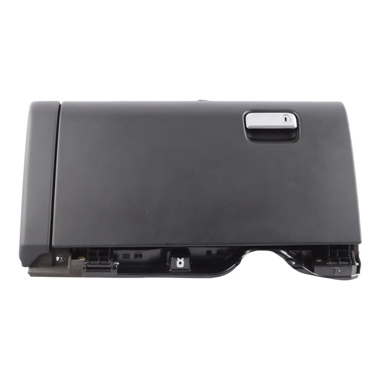Porsche Cayenne 92A Dashboard Glove Box Compartment Black Leather 7P5857095AC