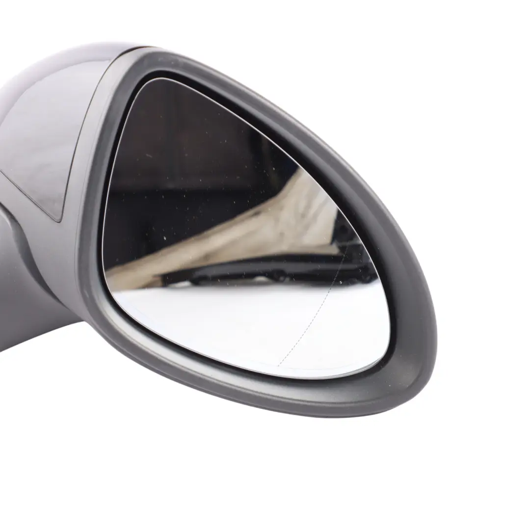 Porsche Cayenne 92A 958 Door Wing Side Mirror Right O/S Jet Black Metallic - C9X - SKU RHD-95873150810-JBL - Part number 95873150810