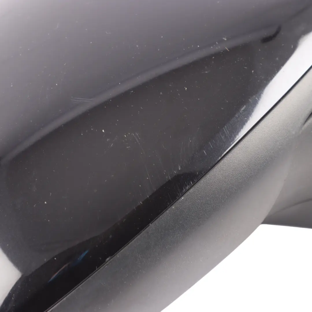 Porsche Cayenne 92A 958 Door Wing Side Mirror Right O/S Jet Black Metallic - C9X - SKU RHD-95873150810-JBL - Part number 95873150810