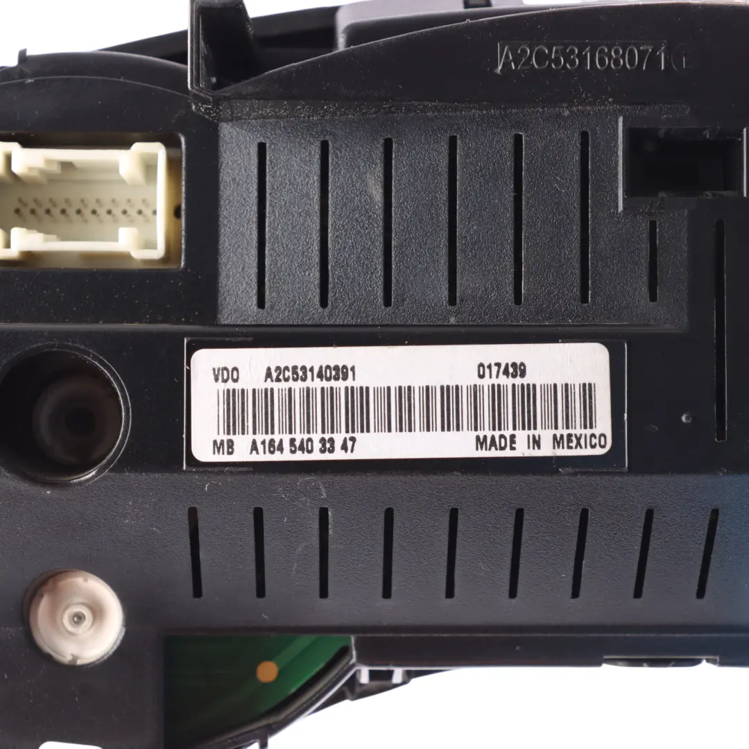 Instrument Cluster Speedo Clocks Diesel Automatic to Mercedes X164 with Part number A1645403347 Mercedes X164 Instrument Cluster Speedo Clocks Diesel Automatic - SKU RHD-A1645403347 - Part number A1645403347