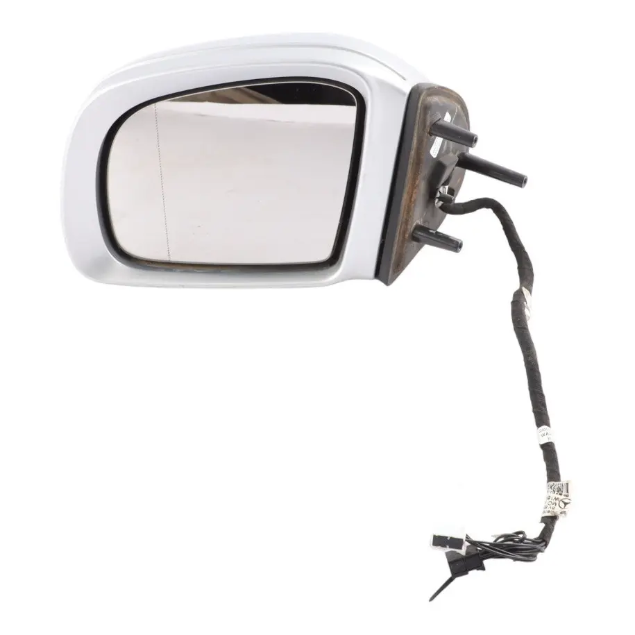 Mercedes ML W164 Wing Mirror Left N/S Power Fold Iridium Silver Metallic - 775 - SKU RHD-A1648101193-IRS - Part number A1648101193