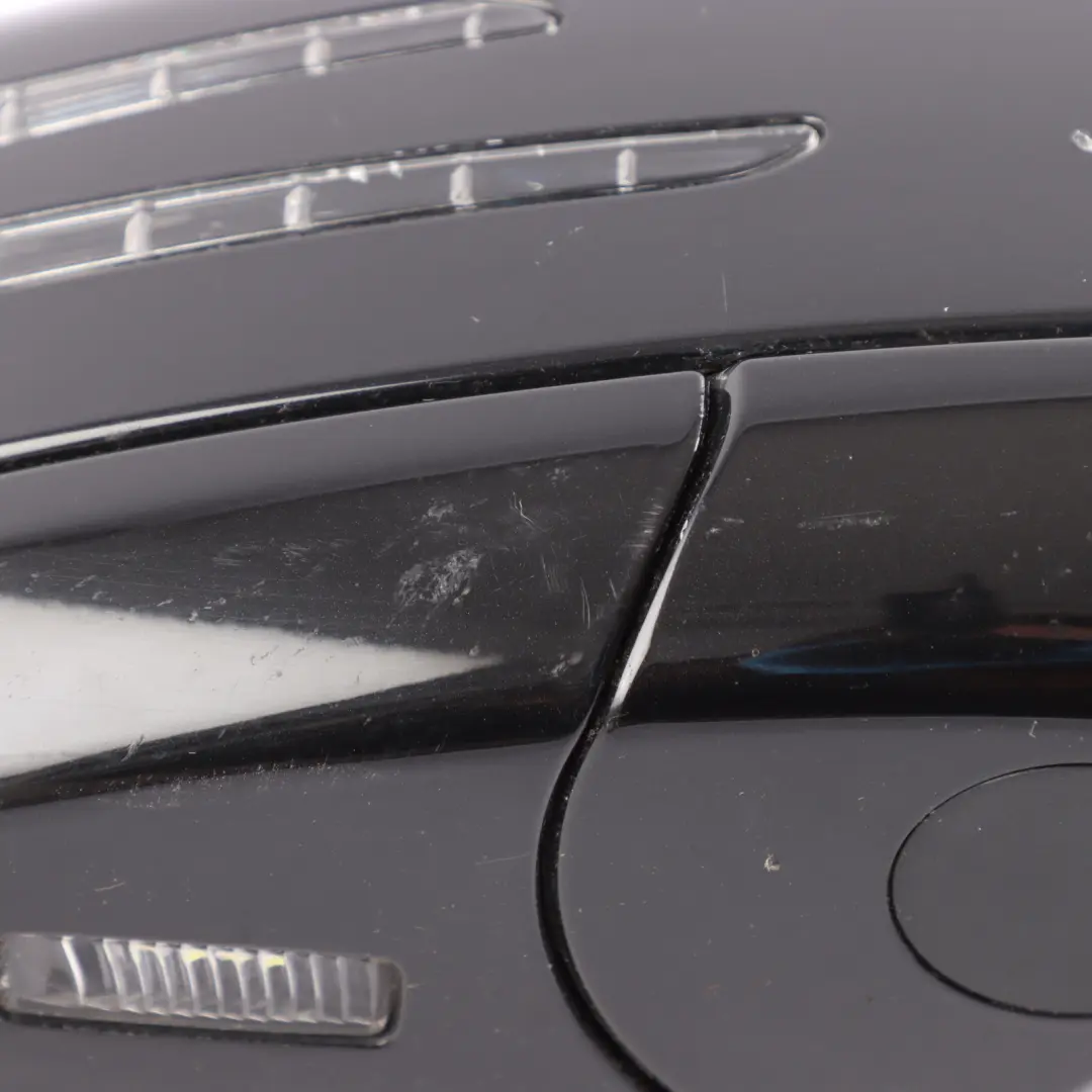 Mercedes W164 Wing Mirror Electric Outside Door Right O/S Obsidian Black - 197 - SKU RHD-A1648104693-OB - Part number A1648104693