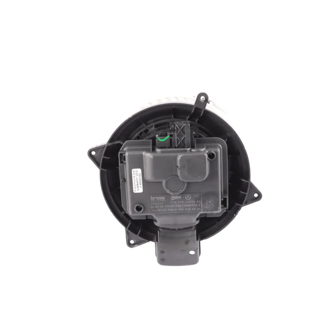 Mercedes ML W164 Heater Blower Motor Fan Unit - SKU rhd-A1648350607 - Part number A1648350607