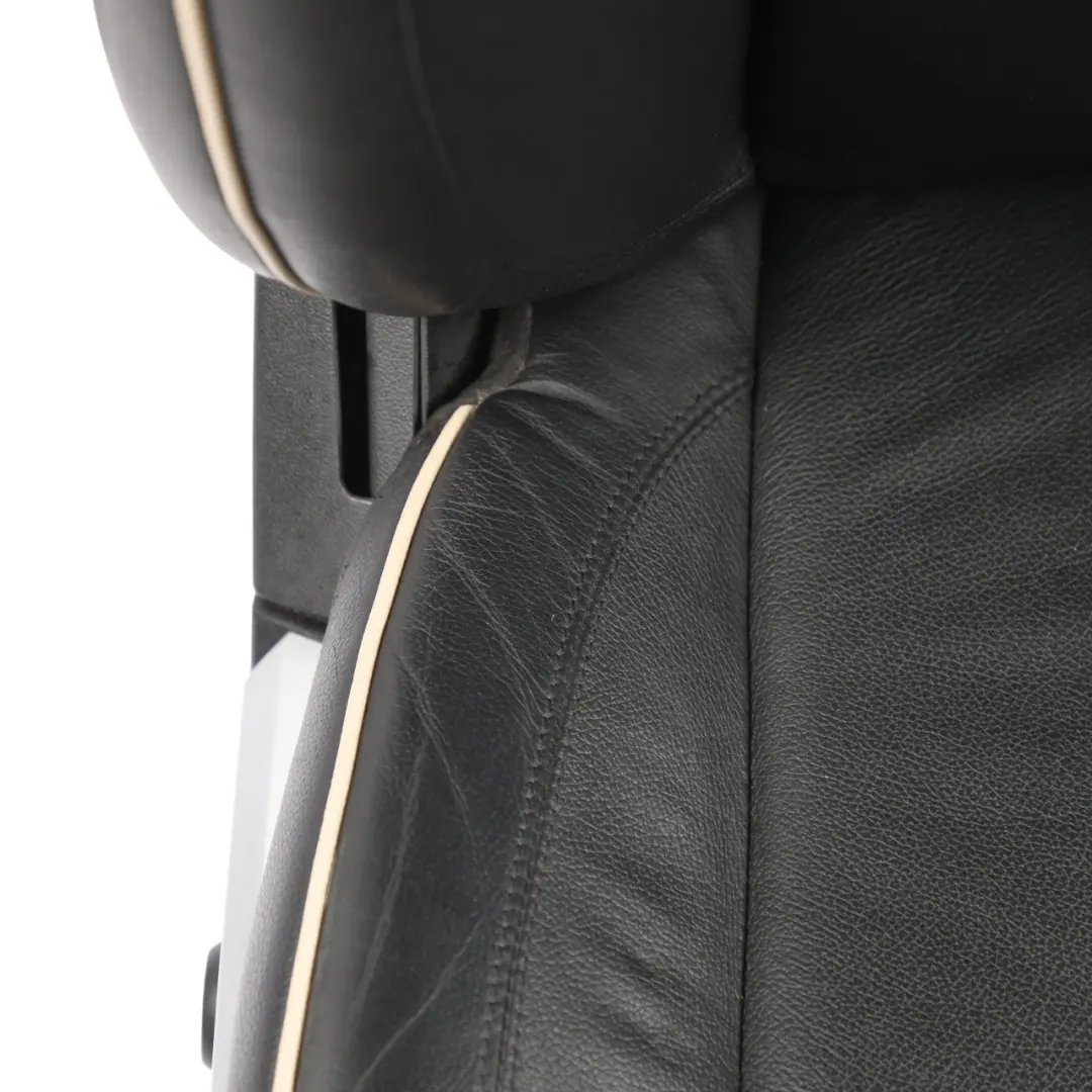 Front Seat Heated Electric Right O/S Black Leather to Mercedes ML W164 with Part number A1649103093 Mercedes ML W164 Front Seat Heated Electric Right O/S Black Leather - SKU RHD-A1649103093-1 - Part number A1649103093