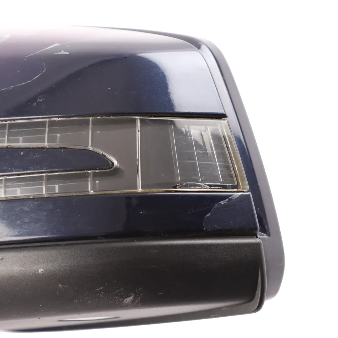 Wing Mirror Power Fold Door Left N/S Outside Cavansite Blue - 890 to Mercedes W204 with Part number A2048103176 Mercedes W204 Wing Mirror Power Fold Door Left N/S Outside Cavansite Blue - 890 - SKU RHD-A2048103176-CVB - Part number A2048103176