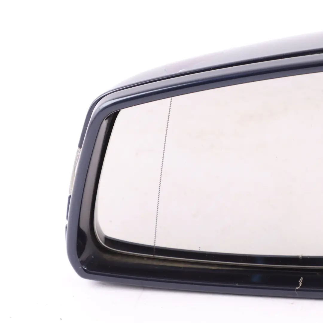 Wing Mirror Power Fold Door Left N/S Outside Cavansite Blue - 890 to Mercedes W204 with Part number A2048103176 Mercedes W204 Wing Mirror Power Fold Door Left N/S Outside Cavansite Blue - 890 - SKU RHD-A2048103176-CVB - Part number A2048103176