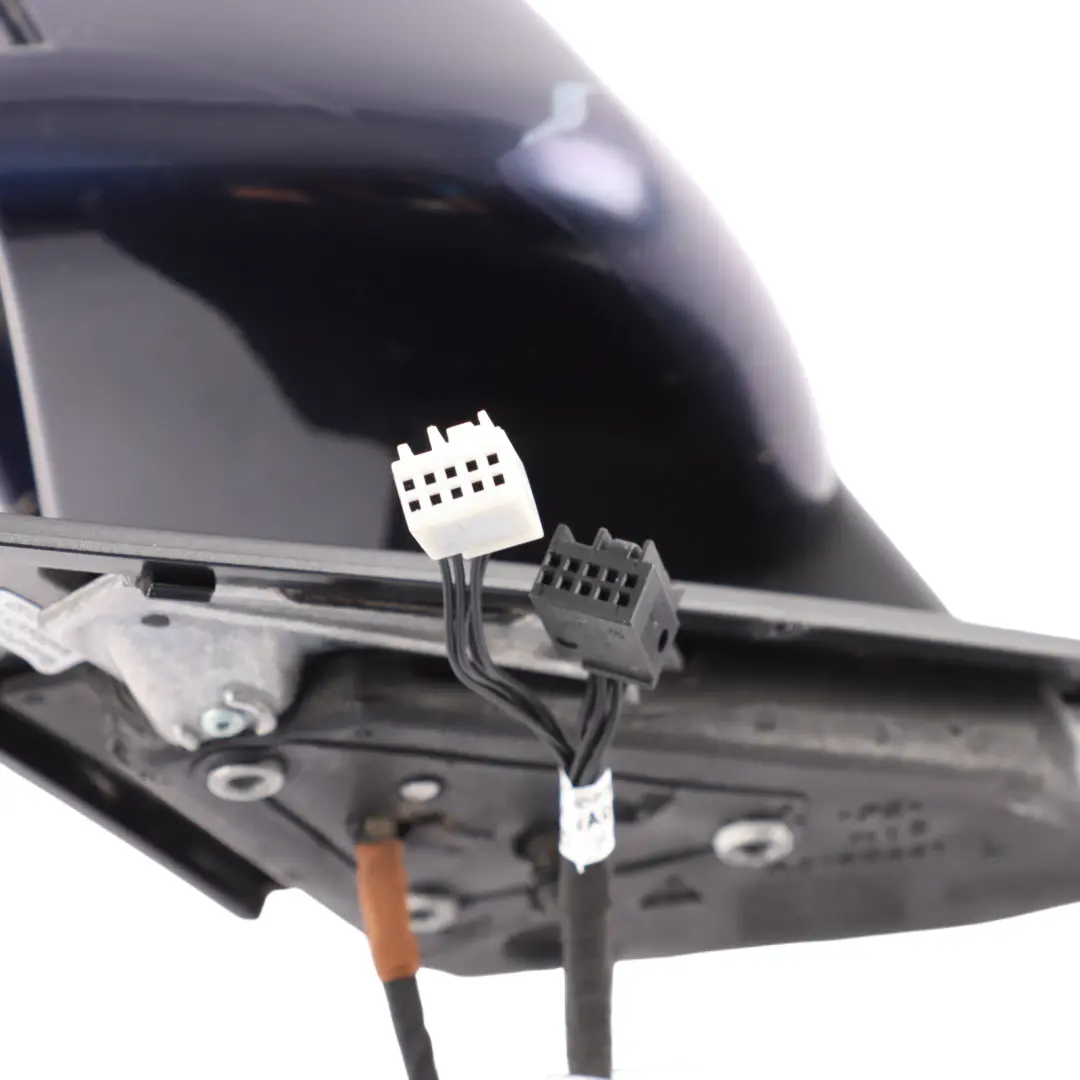 Mercedes W204 Wing Mirror Power Fold Door Left N/S Outside Cavansite Blue - 890 - SKU RHD-A2048103176-CVB - Part number A2048103176