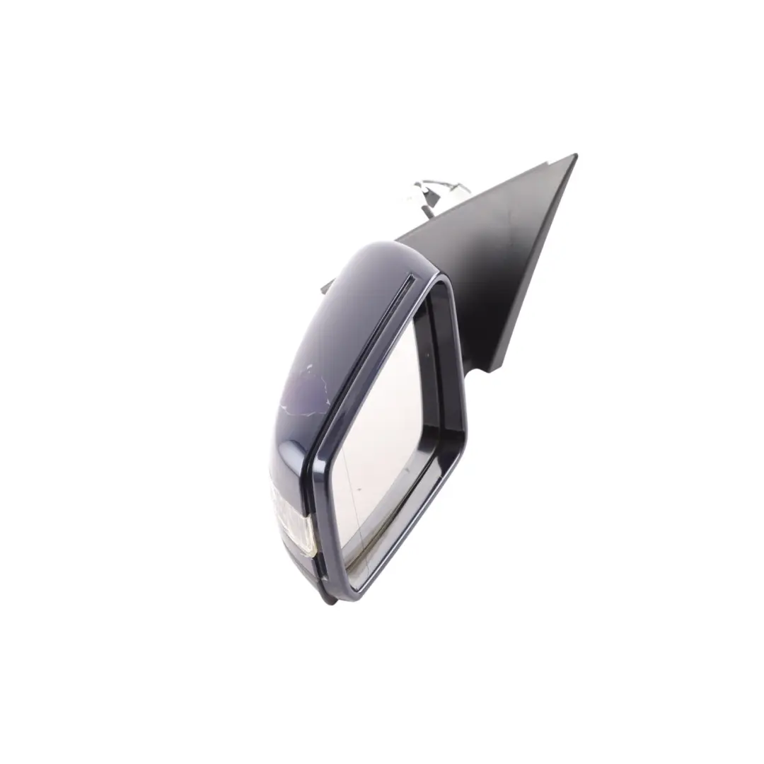 Mercedes W204 Wing Mirror Power Fold Door Left N/S Outside Cavansite Blue - 890 - SKU RHD-A2048103176-CVB - Part number A2048103176