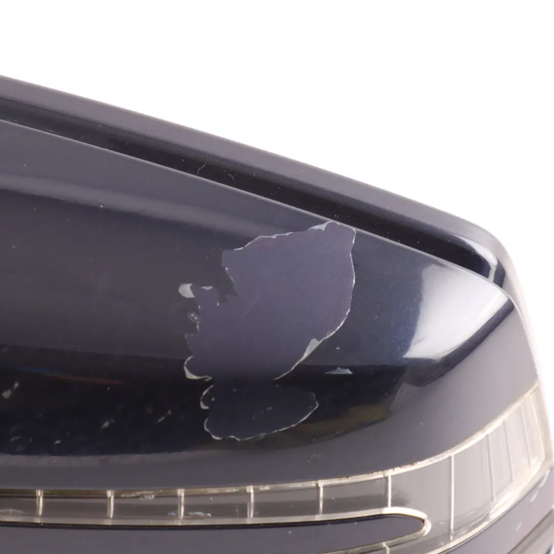 Mercedes W204 Wing Mirror Power Fold Door Left N/S Outside Cavansite Blue - 890 - SKU RHD-A2048103176-CVB - Part number A2048103176