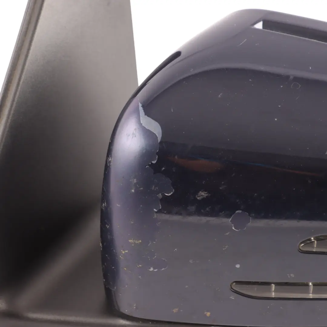 Mercedes W204 Wing Mirror Power Fold Door Left N/S Outside Cavansite Blue - 890 - SKU RHD-A2048103176-CVB - Part number A2048103176