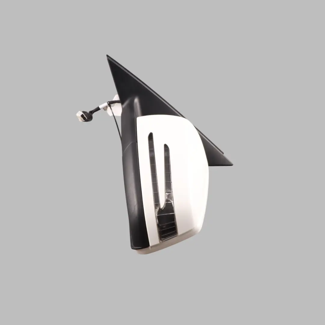 Mercedes W204 Wing Mirror Power Fold Door Left N/S Polar White - 149 - SKU RHD-A2048103176-POL2 - Part number A2048103176