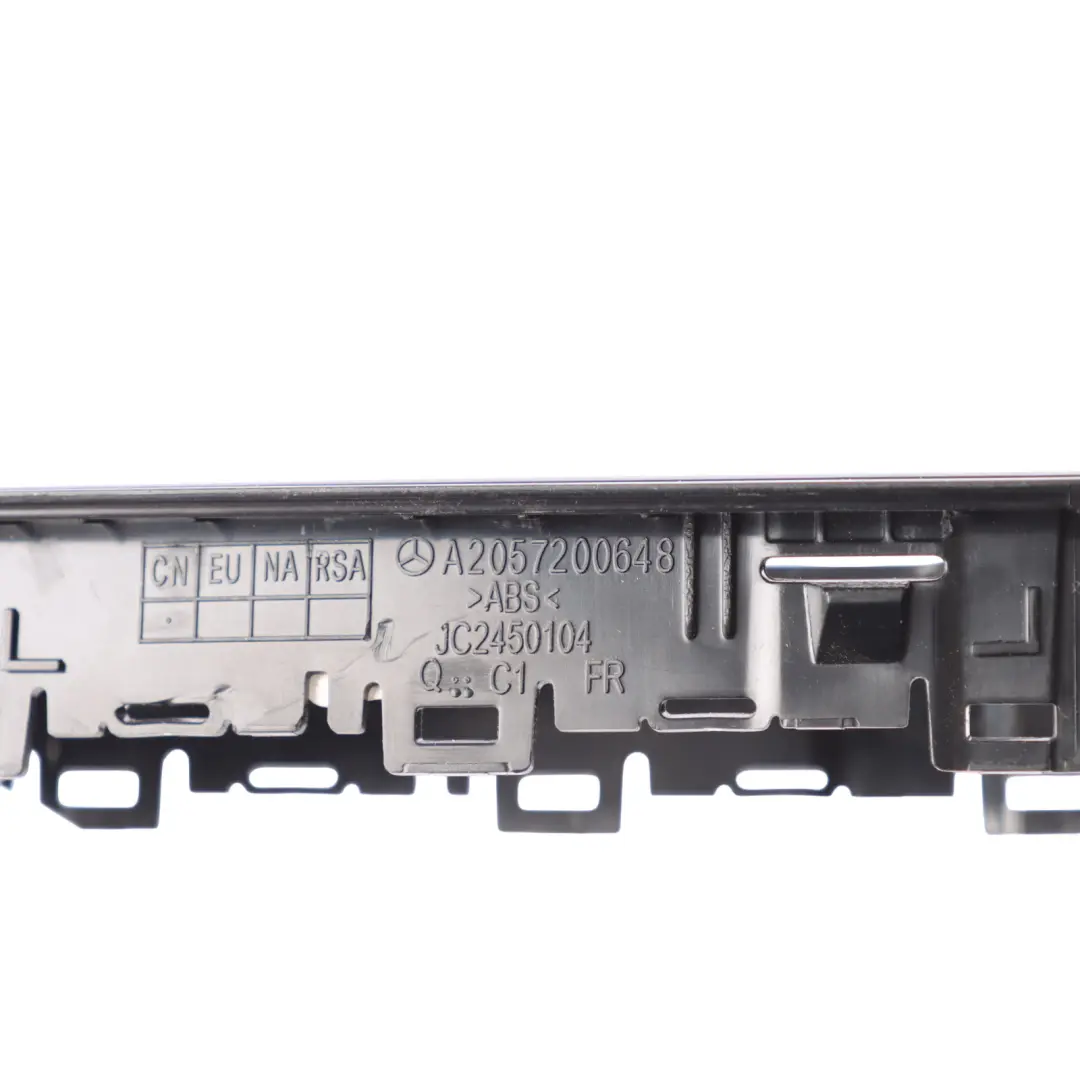 Mercedes W205 S205 Driver's Door WIndow Lifter Switch Cover Trim A2057200648 - SKU RHD-A2057200812 - Part number A2057200812