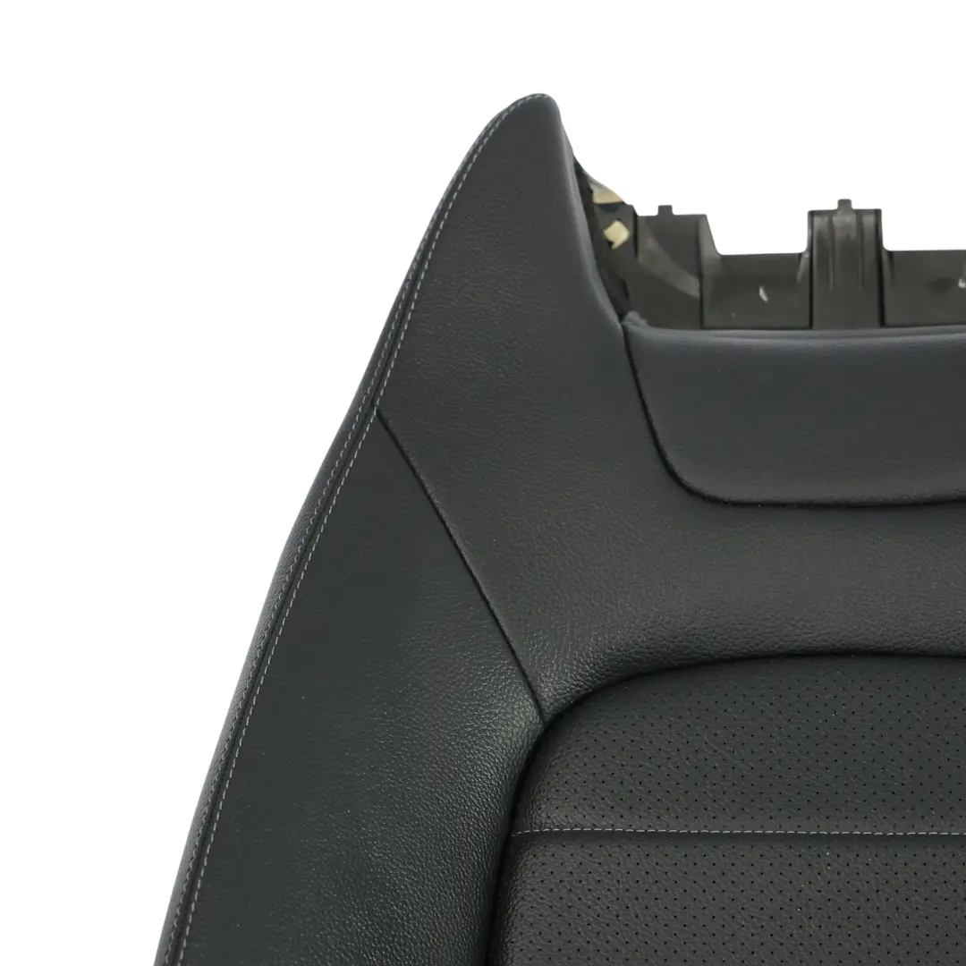 Mercedes A205 Front Seat Back Rest Left N/S Leather Black Heated - SKU RHD-A2059105105 - Part number A2059105105