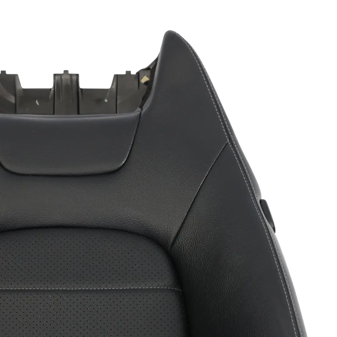 Mercedes A205 Front Seat Back Rest Left N/S Leather Black Heated - SKU RHD-A2059105105 - Part number A2059105105