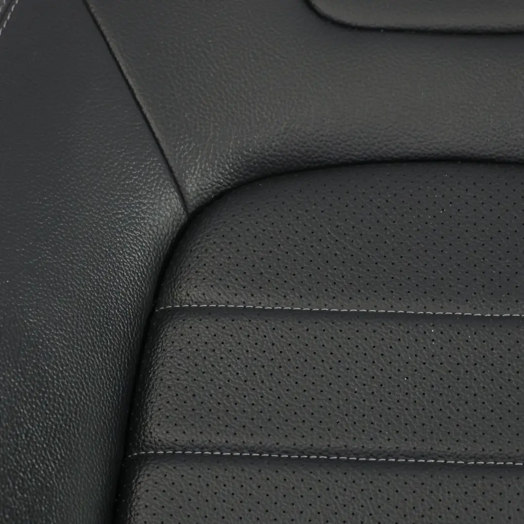 Mercedes A205 Front Seat Back Rest Left N/S Leather Black Heated - SKU RHD-A2059105105 - Part number A2059105105