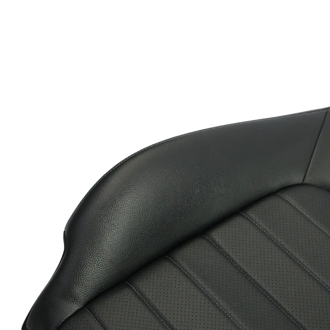 Mercedes A205 Front Seat Back Rest Left N/S Leather Black Heated - SKU RHD-A2059105105 - Part number A2059105105