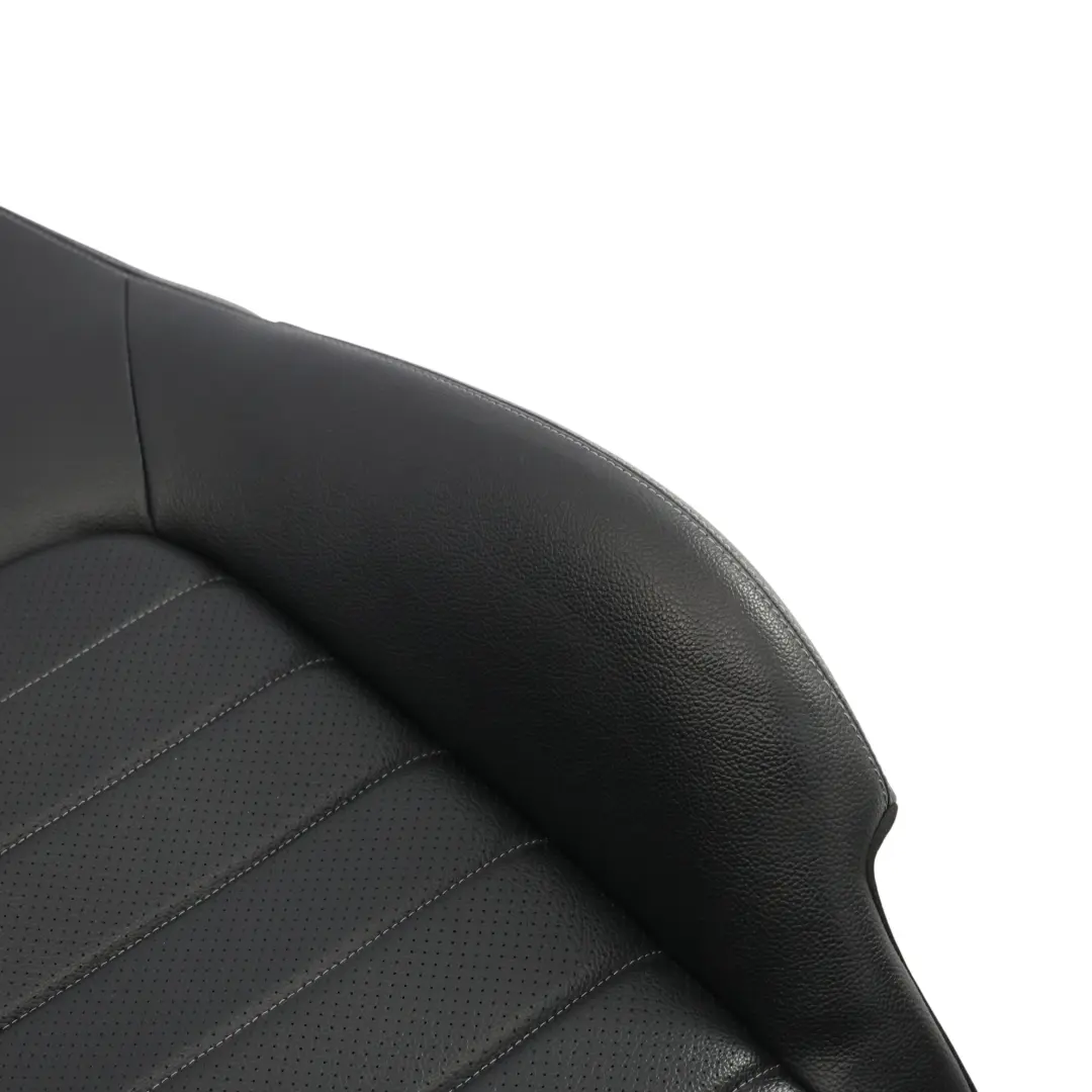 Mercedes A205 Front Seat Back Rest Left N/S Leather Black Heated - SKU RHD-A2059105105 - Part number A2059105105