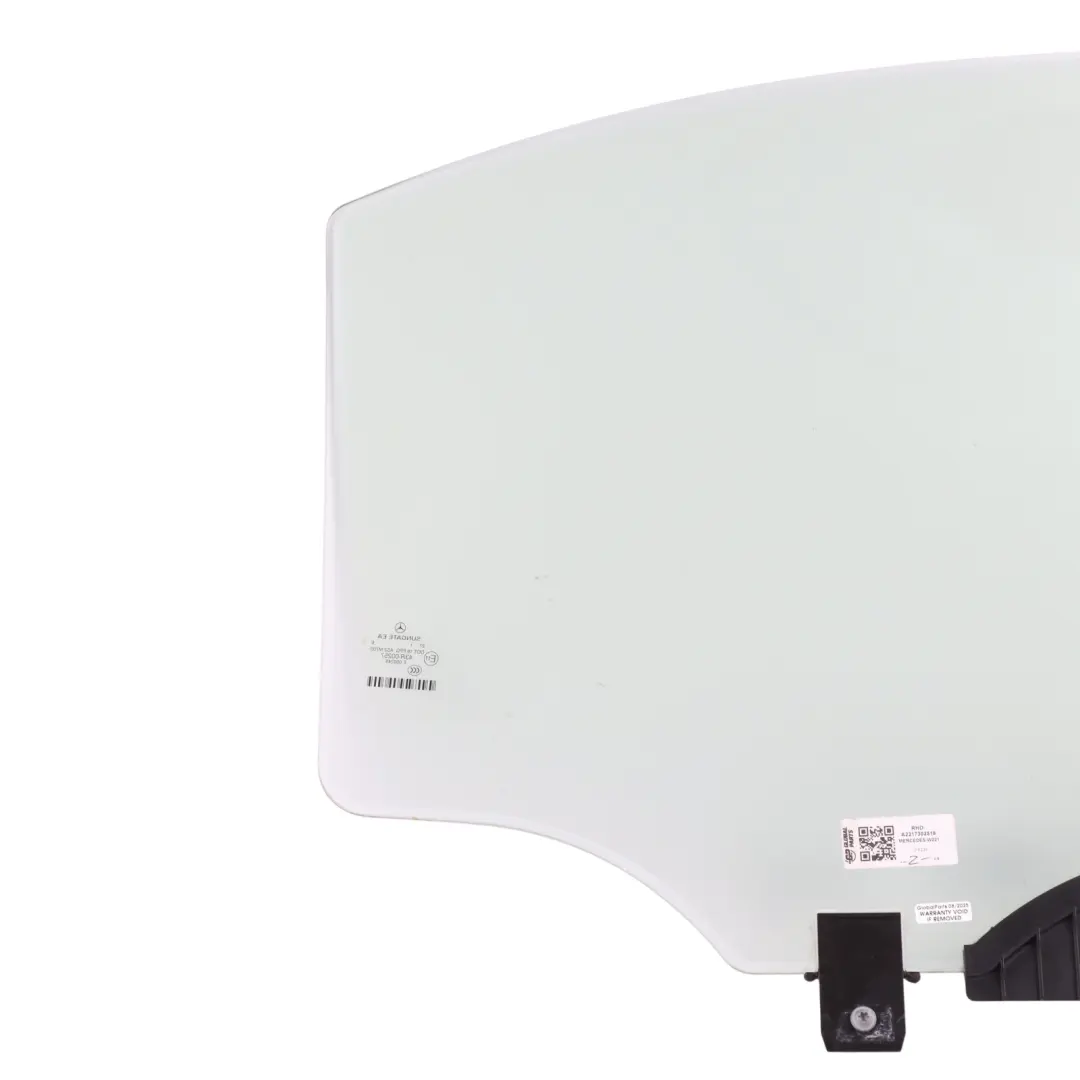 Side Window Glass Left N/S AS2 to Mercedes W221 Rear with Part number A2217302518 Mercedes W221 Rear Side Window Glass Left N/S AS2 - SKU RHD-A2217302518 - Part number A2217302518