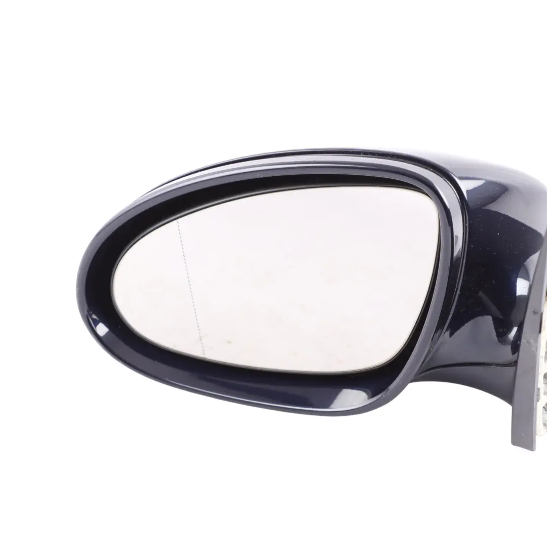 Mercedes W221 Door Wing Side View Mirror Left N/S Tanzanite Blue Metallic - 359 - SKU RHD-A2218100376-TB - Part number A2218100376