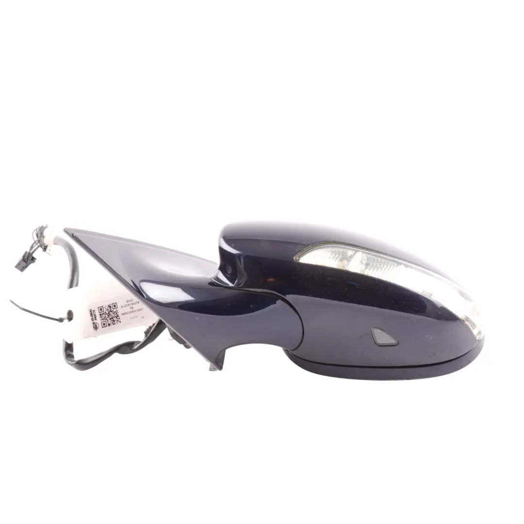 Mercedes W221 Door Wing Side View Mirror Left N/S Tanzanite Blue Metallic - 359 - SKU RHD-A2218100376-TB - Part number A2218100376