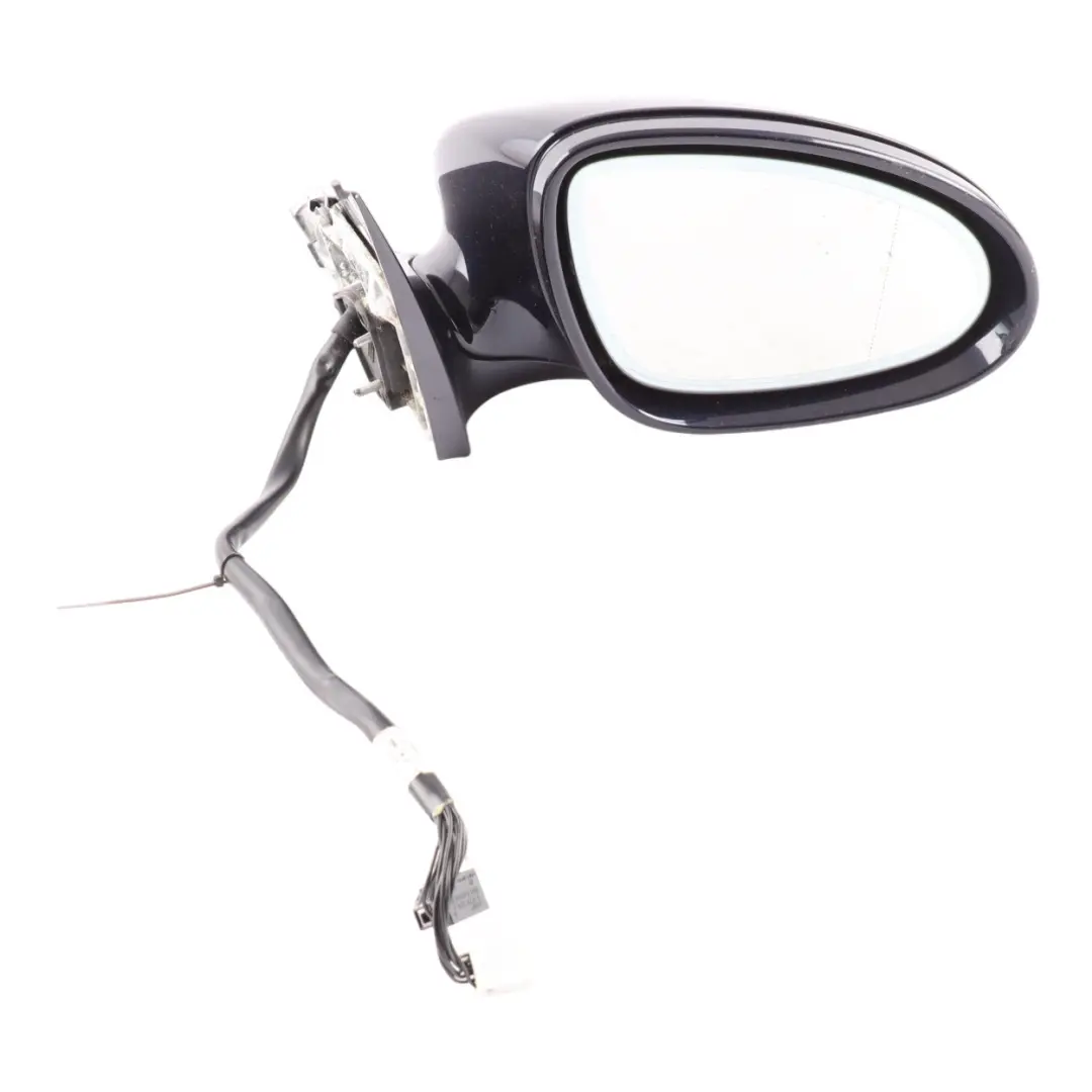 Mercedes W221 Door Wing Side View Mirror Right O/S Tanzanite Blue Metallic - 359 - SKU RHD-A2218100676-TB - Part number A2218100676