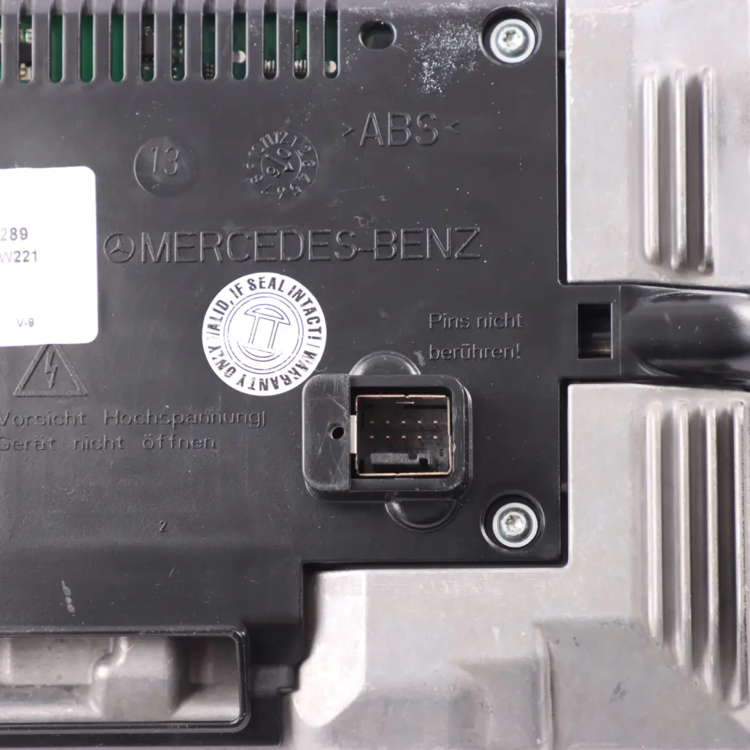 Mercedes W221 Petrol Display Instrument Cluster Speedo Automatic - SKU RHD-A2218206289 - Part number A2218206289