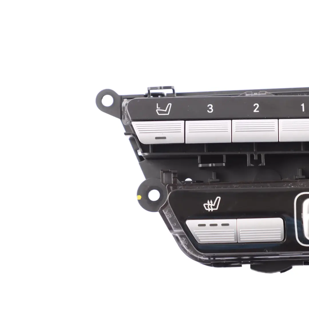 Switch Panel Adjust Memory Heated Front Right O/S to Mercedes W221 Seat with Part number A2218702179 Mercedes W221 Seat Switch Panel Adjust Memory Heated Front Right O/S - SKU RHD-A2218702179-1 - Part number A2218702179